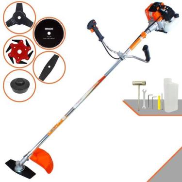 Imagem de Roçadeira Vulcan VR430S À Gasolina 43cc 1,7HP 10.000rpm Podador de Gra