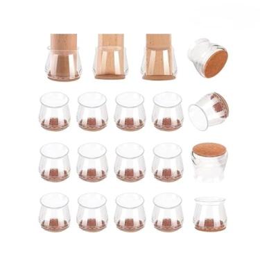 Imagem de 12/24 Peças Protetor Para O Pé Da Cadeira Mesa De Silicone(12)