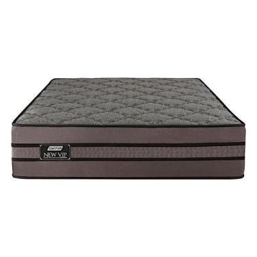 Imagem de Colchão New Vip Grafite Molas Ensacadas Da Gazin 158x198x31 cm