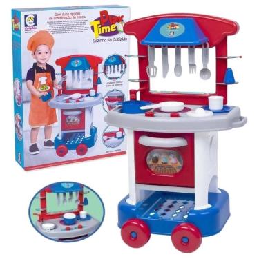 Imagem de Cozinha Infantil Completa Play Time Com Acessórios