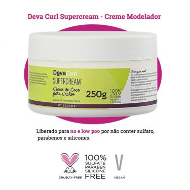Imagem de Deva Curl SuperCream Creme Para Pentear 250ml