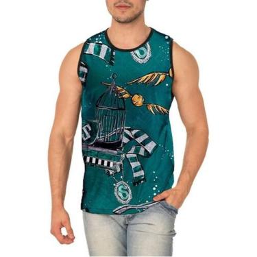 Imagem de Camiseta Regata Harry Potter Full Print Ref:85 - smoke, Preto, M