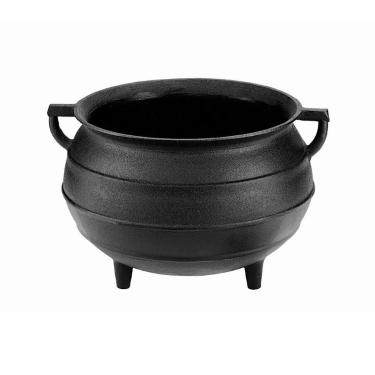 Imagem de Caldeirão Tripé de Ferro Fundido Panela Mineira 28x22cm 10L