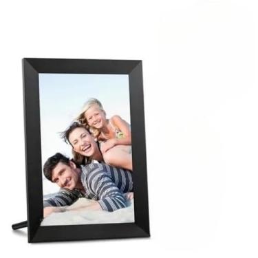 Imagem de Porta Retrato Digital, Porta-Retrato Digital Wifi 7 Polegadas Touch C/Alto Falante, a Escolha Perfeita para Presente(preto)