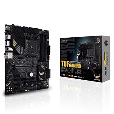 Imagem de Asus Tomada para placa-mãe TUF Gaming B550-PLUS (PC) AMD AM4 fator de forma (detalhes) Chipset da placa-mãe ATX