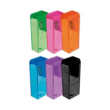 Imagem de Apontador Leonora Com Deposito Bloco 6Cm Cores