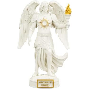 Imagem de Estátua Arcanjo Uriel - Imagem (Mármore Dourado)