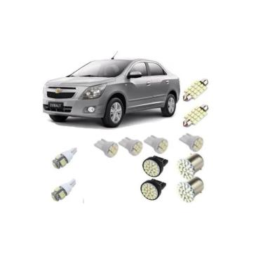 Imagem de Chevrolet Cobalt Kit Lâmpada Led Farolete Lanterna Teto Re