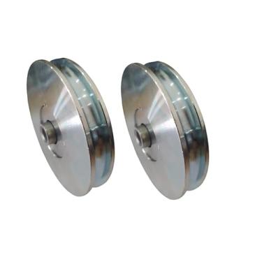 Imagem de Roldana Para Cabo De Aço 5 Polegadas - 2 Unid