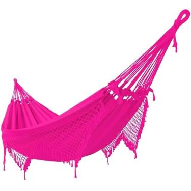 Imagem de REDE DE DESCANSO CASAL GRANDE(Rosa pink)