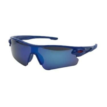 Imagem de Óculos de Sol Esportivo Ciclismo LukeSports – Unissex – Lente Polarizada UV400 (Azul)