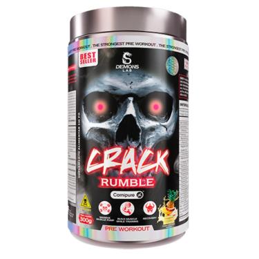 Imagem de Pré Treino Crack 300g Yellow Madness Demons Lab - 400mg de Cafeína-Unissex
