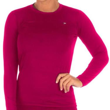 Imagem de Camisa Poker Térmica Skin New Feminina - Rosa, GG