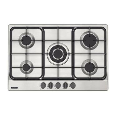 Imagem de Cooktop a Gás Tramontina Penta 94716401 com 5 Bocas Inox Scotch Brite