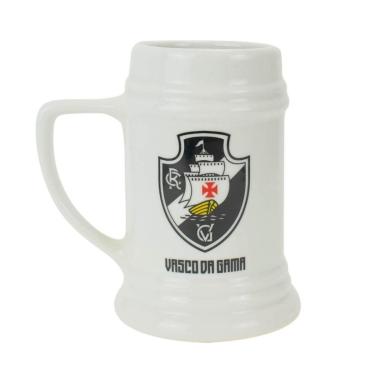 Imagem de Caneca Branca 500ml - Vasco-Unissex