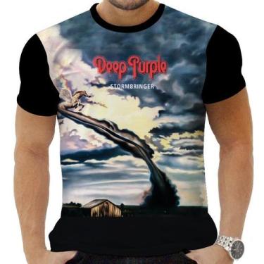 Imagem de Camiseta Camisa Personalizada Rock Deep Purple Clássico 5 - Obsidiana 