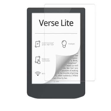 Imagem de Oshmirian Protetor de tela para tablet PocketBook Verse Lite 2025 de 6 polegadas – vidro temperado, dureza 9H, antiarranhões, sem bolhas, transparente HD, fácil instalação