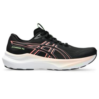 Imagem de ASICS Tênis de corrida feminino GT-2000 14, Preto/coral, 35