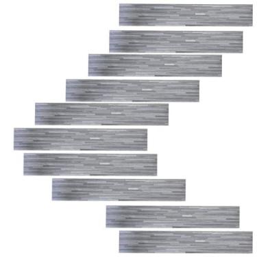 Imagem de Piso Vinilico Autoadesivo Madeira Falsa 1m2 Chao Decoraçao Obra Reform