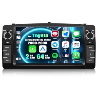 Imagem de Leitor multimídia veicular Android 13 de 17 cm, HD, tela sensível ao toque, áudio, Bluetooth, GPS, espelho, Wi-Fi, câmera retrovisora, rádio FM, sistema de atualização para BYD F3 2005-2013