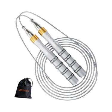 Imagem de Corda De Pular Profissional Em PVC Resistente Ao Desgaste Com Cabos De