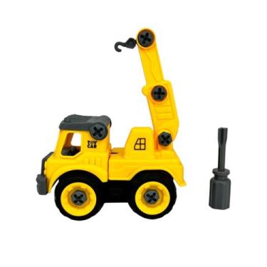 Imagem de Caminhão Guincho com Chave Monta e Desmonta Brinquedo Menino - Well Ki