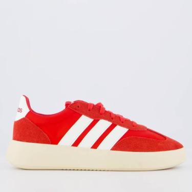 Imagem de Tênis Adidas Barreda Decode Vermelho e Bege, 41
