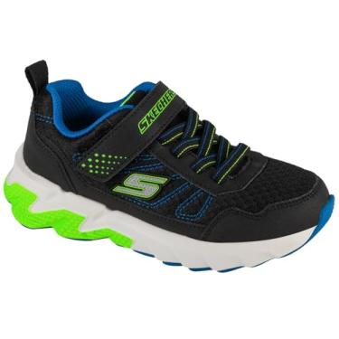 Imagem de Skechers Tênis esportivo Elite para meninos, Preto, 4.5 Big Kid