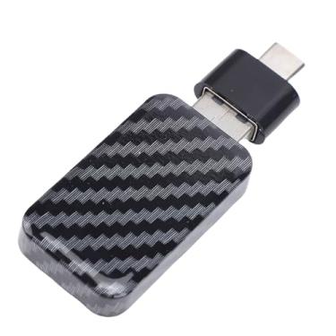 Imagem de Luocute Adaptador de Carro Sem Fio, Banda Dupla WiFi 2.4G 5G e BT 5.0 para Automóvel, Adaptadores de Entrada de áudio e Vídeo para Carro Com Tipo C, Dongle USB Plug and Play