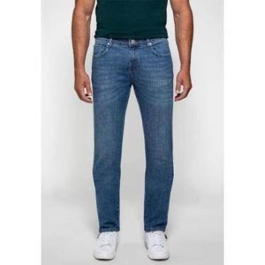 Imagem de Calça Slim Straight Azul-Masculino