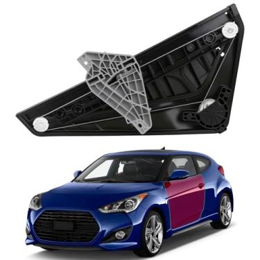 Imagem de Regulador de vidro elétrico 82401-2V010 compatível com Hyundai Veloster 2012-2017 lado esquerdo dianteiro