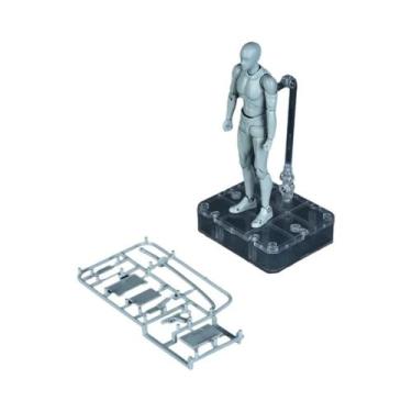 Imagem de Boneco De Ação Articulado Masculino E Feminino Para Desenho E Esboço, 