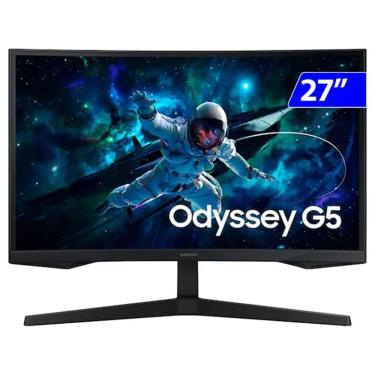 Imagem de Monitor Gamer Samsung Odyssey G5 27 Full HD HDMI LS27CG552ELMZD