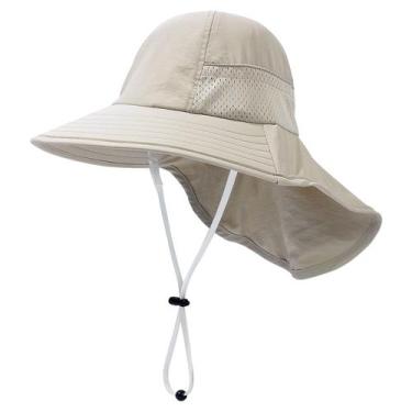 Imagem de Chapéu de proteção solar para bebês upeilxd UPF 50+ para 3-24 meses be