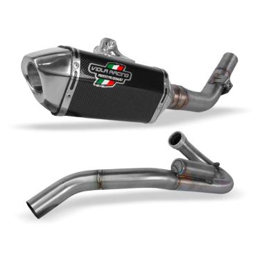 Imagem de Escapamento Viola Racing Crf 300f Trilha Enduro Motocross