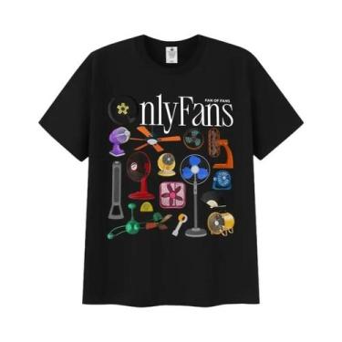 Imagem de Camiseta Engraçada Para Homens E Mulheres, Meme Only Fans, Verão, Mang