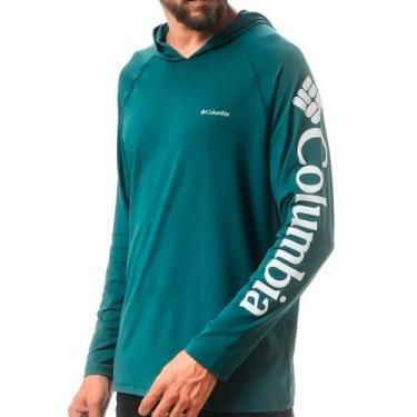 Imagem de Camiseta Columbia M/L Aurora River Blue, G