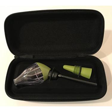 Imagem de Coelho giratório aerador e tampa para garrafa de vinho, Oliva