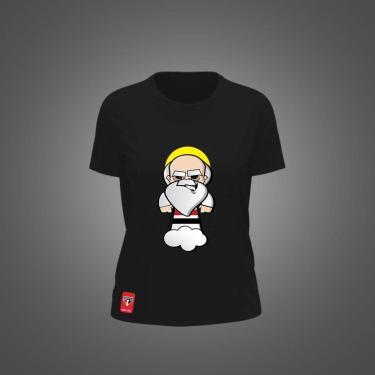 Imagem de Camiseta São Paulo Feminina Zé Carretilha Santo Paulo SPFC-Feminino