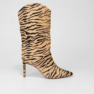 Imagem de Bota Couro Country Santa Lolla Salto Alto Feminina-Feminino