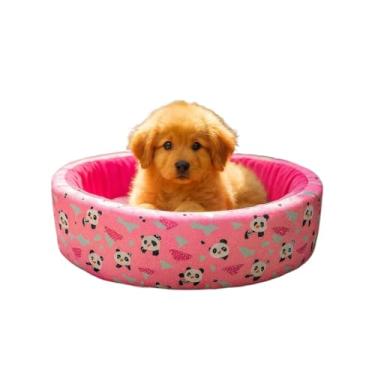 Imagem de cama Pet Europa Redonda 50x50 Para Cachorro ou Gato(1 CAMA PET MACHO)