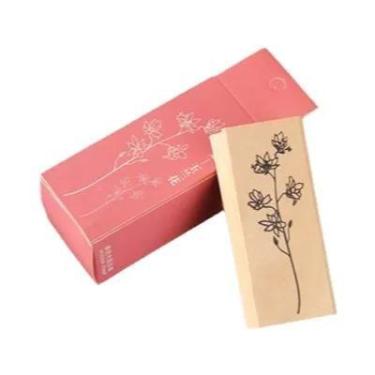 Imagem de Conjunto De Carimbos De Madeira Com Ramos De Lavanda E Eucalipto Para 