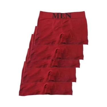 Imagem de Cuecas Boxer Masculinas 5 Peças Respiráveis De Alta Elasticidade Macia