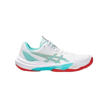 Imagem de ASICS Tênis de vôlei feminino Sky Elite FlyteFoam 3, Vidro branco do mar, 37