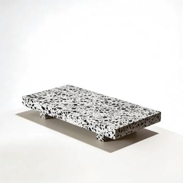 Imagem de Suporte de pedestal de mármore, organizador de balcão de banheiro, bandeja de pedra para exibição de joias e sabão (várias cores)