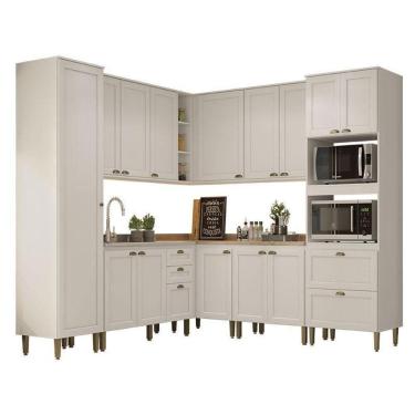 Imagem de Cozinha Modulada Classy Composição 9 Branco - Thb