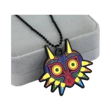 Imagem de Chaveiro Hylian Shield Breath of the Wild Majora's Mask Triforce Para 