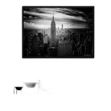 Imagem de Quadro Fotografia Cidade New York 24X18Cm - Com Vidro