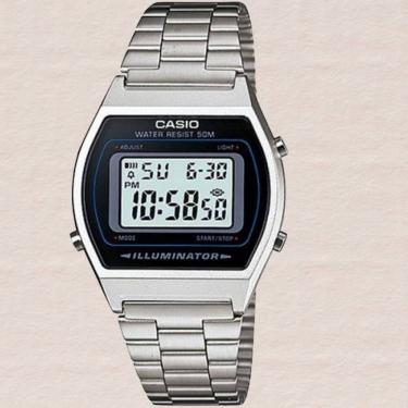 Imagem de Relógio Casio Unissex Digital Vintage Prata B640WD-1AVDF