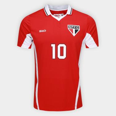 Imagem de Camiseta São Paulo Capitão Tsubasa Masculina-Masculino